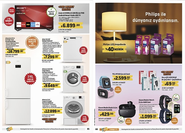 Philips led ampullerde %40 indirim👇