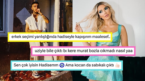 Uzi ile Aşk Yaşadığı İddia Edilen Hadise'nin Erkek Seçimindeki Başarısızlığı Twitter Ahalisinin Diline Düştü!