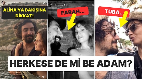 Alina Boz ile Aşk Pozunun Ardından Umut Evirgen Yakalandı: Eski Sevgililerine de Aynı Üç Numaralı Bakışı Atmış