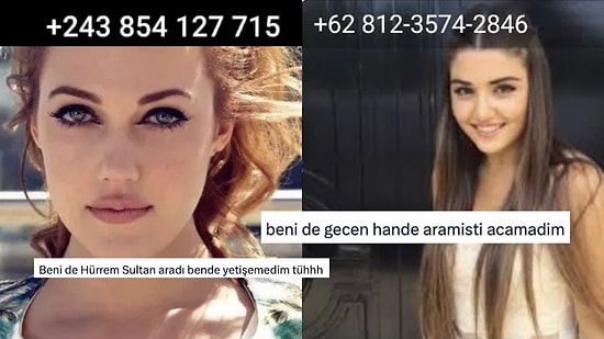 Ünlü Kadınların Fotoğraflarını Kullanarak Dolandırıcılık Yapmaya Çalışan Yabancı Numaralar Viral Oldu