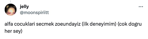 Bunu da 'ataerkillik' ve 'alfalık' olarak adlandıran Jelly, yeni bir tartışma yaratılmasına sebep oldu.