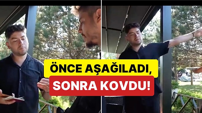 Kafalar Ekibinden Atakan Özyurt'un YouTube'dan Paylaştıkları Videoda Çalışanına Kötü Davranışı Tepki Çekti