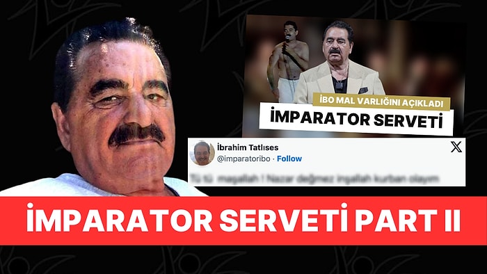 İbrahim Tatlıses'ten Kişisel Servetiyle İlgili Yeni Açıklama: "Tü Tü Maşallah!"