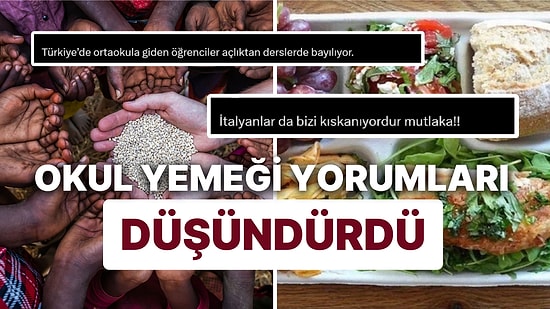 İtalya'da Ücretsiz Verilen Okul Yemeğine Gelen Yorumlar Düşündürdü