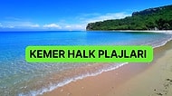 Akdeniz’in Gözbebeği Antalya Kemer’de Bulunan Halk Plajları