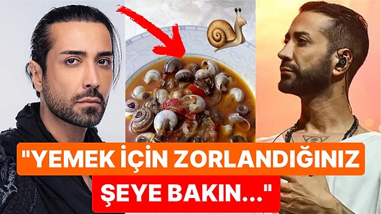 Vegan Sanatçı Tan Taşçı, Kuşadası'nda Satılan Salyangoz Yemeğine Tepki Gösterdi