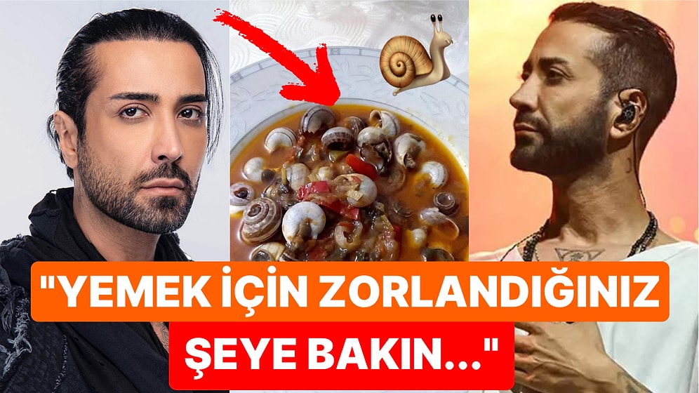 Vegan Sanatçı Tan Taşçı, Kuşadası'nda Satılan Salyangoz Yemeğine Tepki Gösterdi