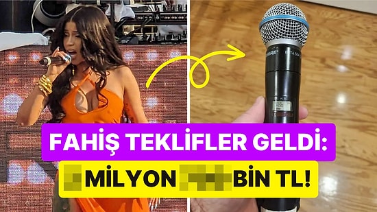 Cardi B'nin Sahnedeyken Yüzüne Su Fışkırtan Hayranına Fırlattığı Mikrofon Açık Artırmaya Çıktı!