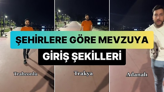 Şehirlere Göre İnsanların Mevzuya Giriş Şekillerini Gösteren Gencin Viral Olan Paylaşımı