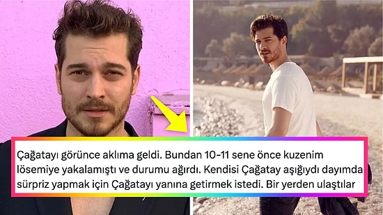 Çağatay Ulusoy'un Yıllar Önce Lösemi Hastası Kişiyle Yaşadıkları Gündem Oldu!