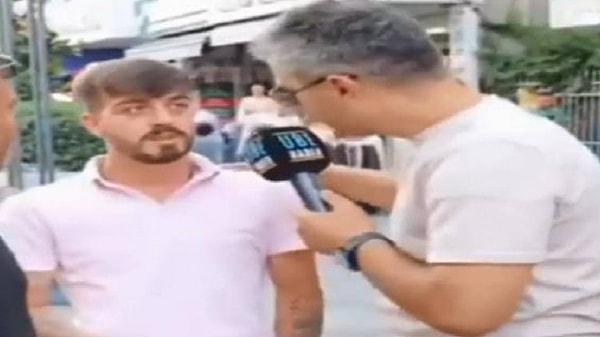 İstanbul'da bir sokak röportajında "Uyuşturucu satıyorum" ifadelerini kullanan U.A. isimli genç, polis tarafından gözaltına alındı.