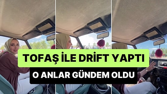 TOFAŞ ile Drift Yapan Kadın Sosyal Medyada Gündem Oldu