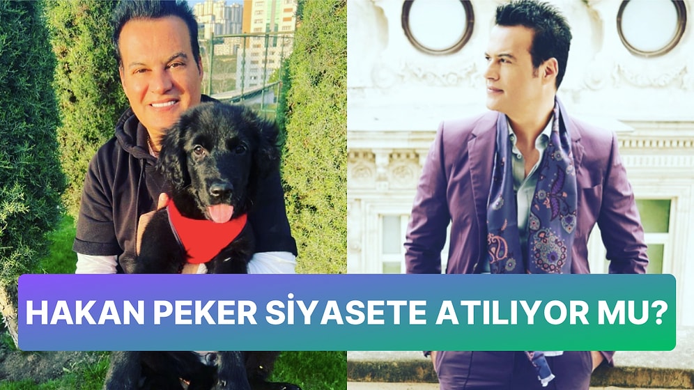 Şarkıları ile Akıllara Kazınan Hakan Peker'den Belediye Başkanı Adayı Olacağı İddialarına Yanıt Gecikmedi!