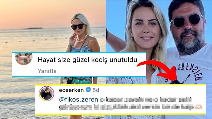 Ece Erken Kendisine Yapılan Hadsiz Yoruma Verdiği Cevapla Taşı Gediğine Koydu