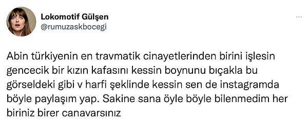 1. Sakine Garipoğlu'nun tüyler ürperten manidar paylaşımı Twitter'da yayıldı ve binlerce kullanıcı duruma tepkisini gösterdi. Hepimiz adına konuşan nitelikte yorumlarla sizi baş başa bırakıyoruz 👇