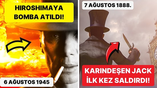 Atom Bombasından Ünlü Katillere Kadar Tarihte 31 Temmuz - 7 Ağustos Haftası Yaşanan Önemli Olaylar