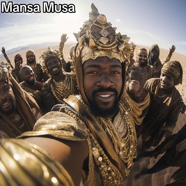 Mali İmparatorluğu'nun yükseliş dönemindeki imparatoru Kral Mansa Musa