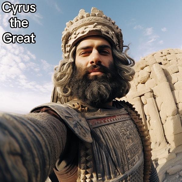 Tarihteki ilk Pers devleti olan Ahameniş İmparatorluğu'nun kurucusu ve ilk hükümdarı olan Pers komutan ve kral Büyük Kiros