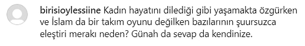 Fenomeninin kendisiyle ilgili bu kararının ardından destek mesajları da geldi.