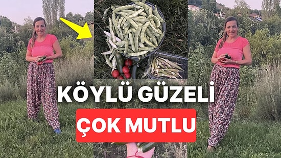 Şehir Hayatından Bıkan Burcu Kara'nın Köy Hayatındaki Mutluluğuna Gelin Hep Birlikte Bakalım