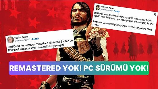 Red Dead Redemption Switch ve PlayStation 4'e Geliyor: Hayaller Başka Bahara