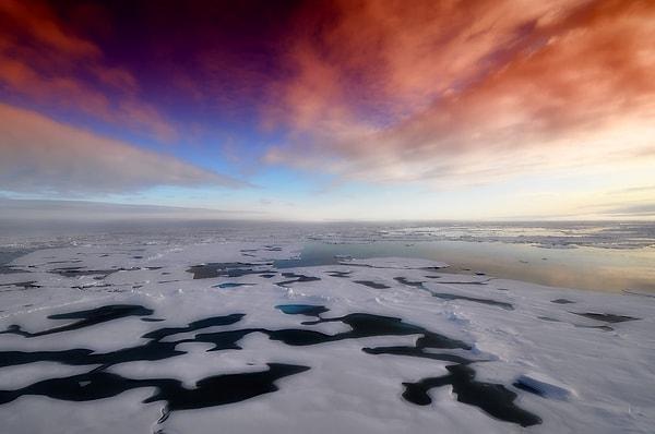 8. Dünyanın en temiz havası Antarktika'da.