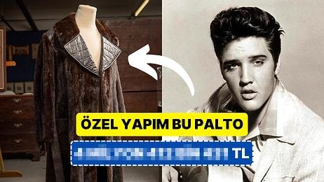 Rock'n Roll'un Kralı Elvis Presley'nin Paltosu Dudak Uçuklatan Satış Fiyatıyla Alıcı Buldu!