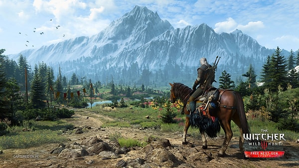 2015 senesinde çıkmasına rağmen halen el üstünde tutulan bir oyun; The Witcher 3.