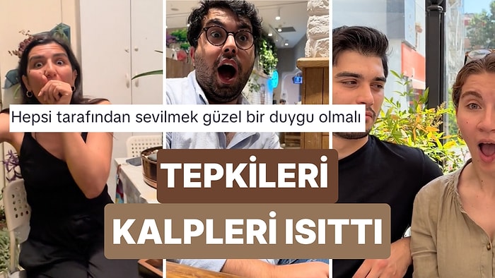Evleneceklerini Arkadaşlarına Söyleyerek Tepkilerini Kaydeden Çiftin İçleri Isıtan Videosu