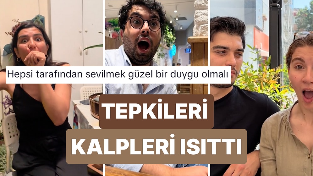 Evleneceklerini Arkadaşlarına Söyleyerek Tepkilerini Kaydeden Çiftin İçleri Isıtan Videosu