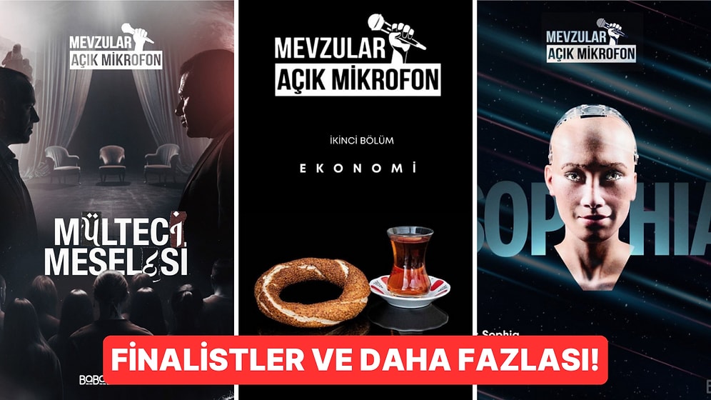 Oğuzhan Uğur'un Mülteci, Ekonomi ve Sophia Bölümleri İçin Yaptığı Afiş Çağrısının Finalistleri Belli Oldu!