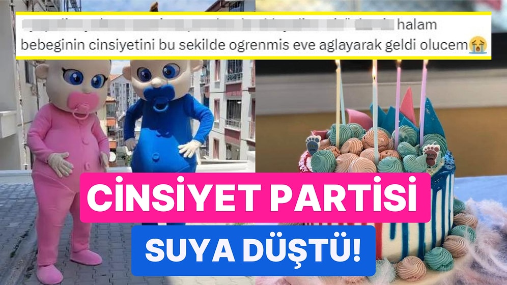 Cinsiyet Partisi İçin Pasta Yaptırmak İsterken Pastacının Gazabına Uğrayarak Hayal Kırıklığı Yaşadı!