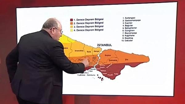 CNN Türk’te canlı yayına bağlanan Prof. Dr. Şükrü Ersoy, Silivri ile Gölcük arasında 7’nin üzerinde bir deprem beklediklerini açıkladı.