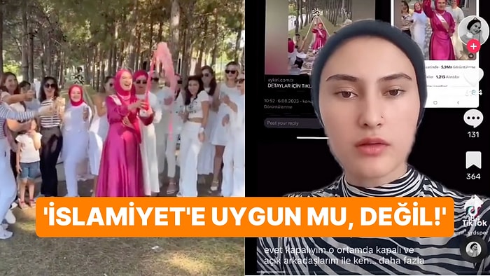 Bekarlığa Veda Partisinde Alkolsüz Şampanya Patlatan Muhafazakar Gelin Açıklama Yaptı!