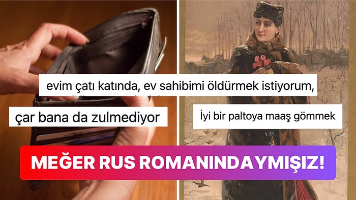 En Rus Roman Karakteri Özelliklerini Anlatarak 3 Rublenin Hesabını Yaptıran Kullanıcılar