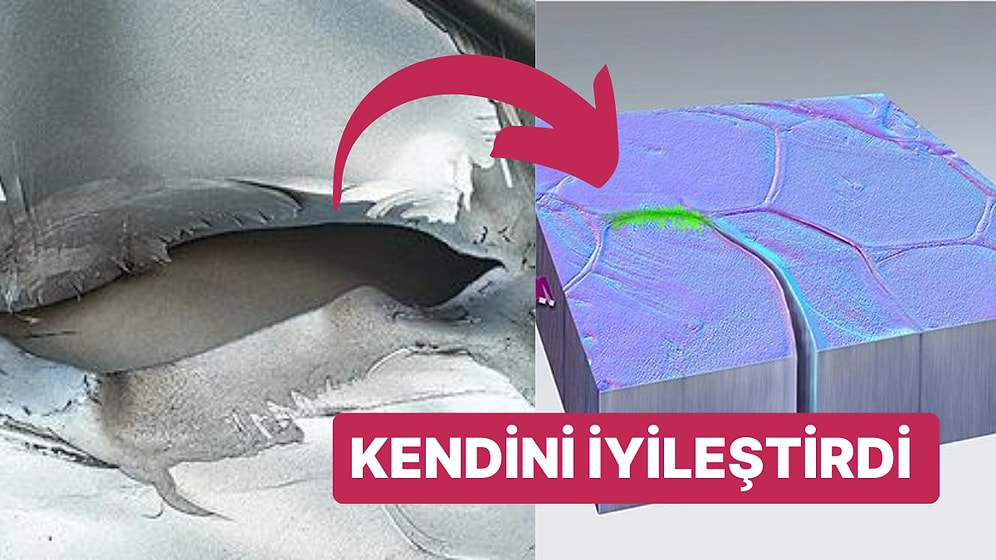 Bilim İnsanları Hayrete Düştü: Yaptıkları Deneyde Çatlamış Metal Kendini İyileştirdi