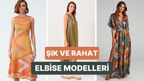 Yazın Severek Giyeceğiniz Midi Elbise Modelleri