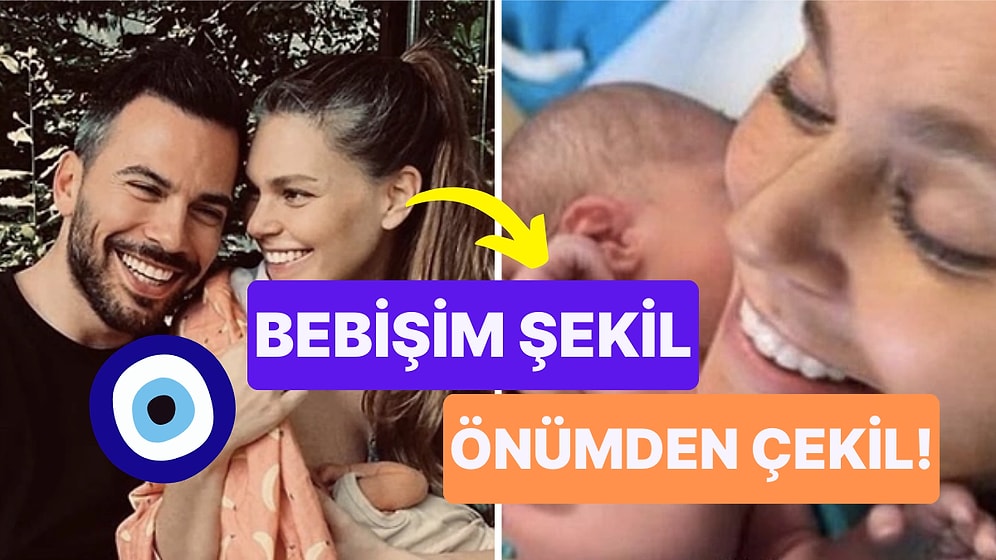 Bir Aylık Kızı Elay'ın Saçlarını Paylaşan Aslı Enver Yazdığı Notla Tebessüm Ettirdi