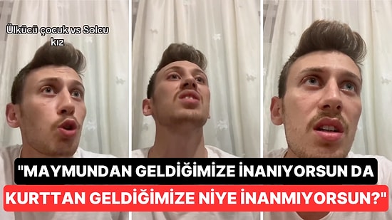 Ülkücü Çocukla Solcu Kızın Diyaloğu Kahkaha Fırtınası Estirdi!