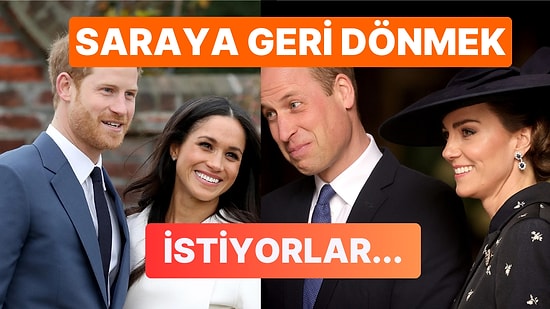 Prens Harry ve Meghan Markle'ın Küslüğü Bitirmek İçin Saraya Barışma Teklifinde Bulunduğu İddia Edildi