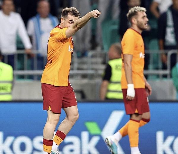Galatasaray'ın 2. yarıda Berkan ve Abdülkerim ile bulduğu goller ofsayt gerekçesiyle iptal edildi.