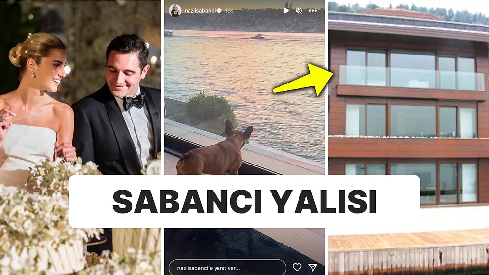 Hacı Sabancı'yla Evlenen Nazlı Gelin'in Yaşadığı Ev Karşısında Nutkunuz Tutulacak!