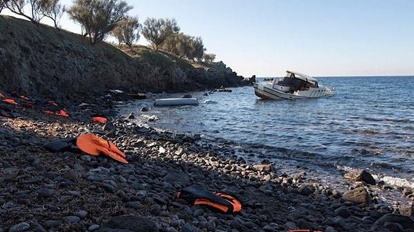 Teknede bulunan 41 sığınmacının hayatını kaybederken, 4 kişi de ekipler tarafından kurtarıldı.