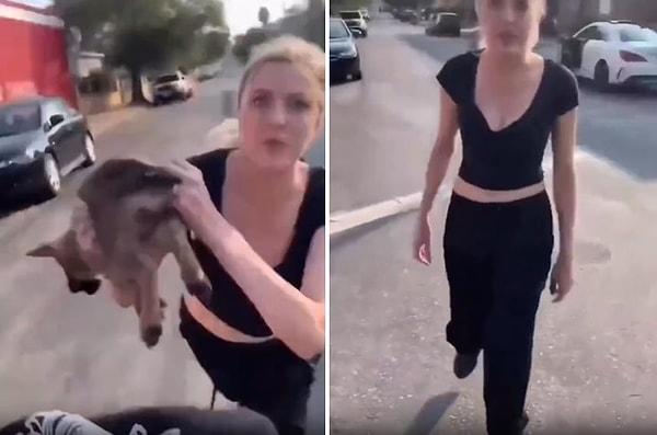 Köpeği fırlatıp atan kadının o görüntülerini izlerken oldukça sinirlendiğimiz ancak o köpeğin mutlu bir yuvada büyüdüğünü gördüğümüzde sevindiğimiz görüntüler ise sosyal medyada viral oldu.