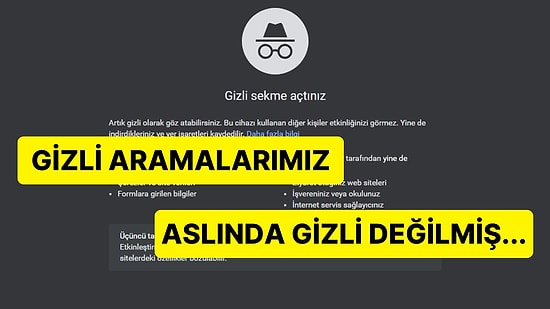 Gizli Sekme Verileri Tehlikede: Google'a Gizli Aramaların Sızdırılması Nedeniyle Milyar Dolarlık Dava Açıldı!