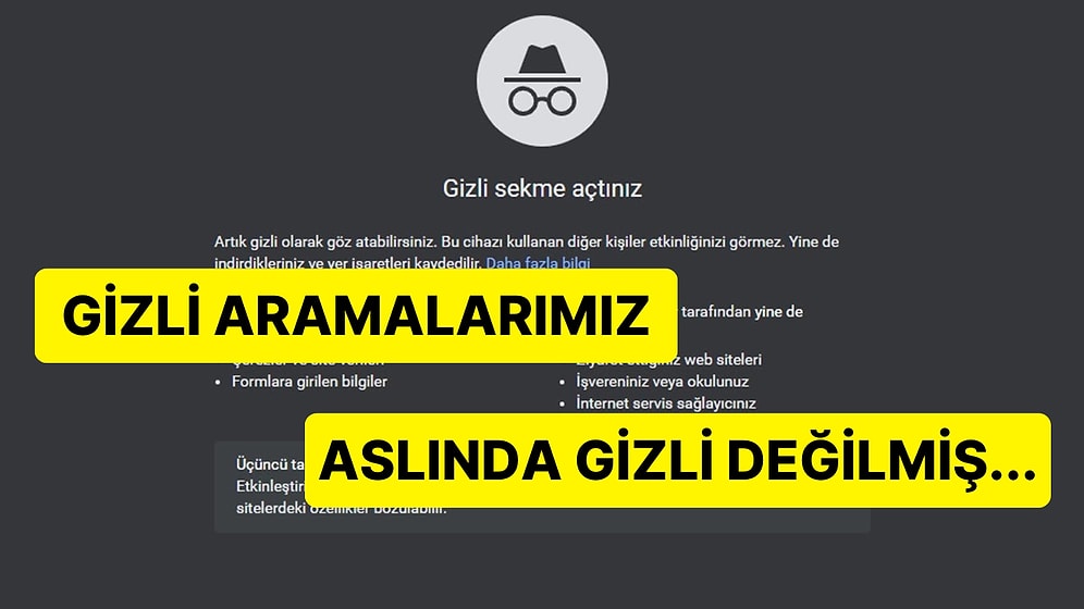 Gizli Sekme Verileri Tehlikede: Google'a Gizli Aramaların Sızdırılması Nedeniyle Milyar Dolarlık Dava Açıldı!