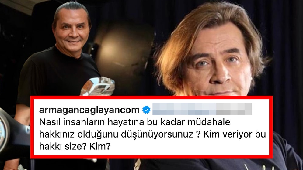 Armağan Çağlayan Bir Takipçisinin Yorumu ve Üslubu Karşısında Çileden Çıktı!