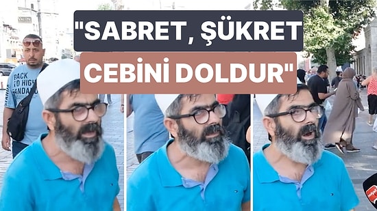 Sokak Röportajında Konuşan Bir Vatandaş Gelen Zamlara İsyan Etti: "Şükret Şükret, Neye Şükredeceksin?"