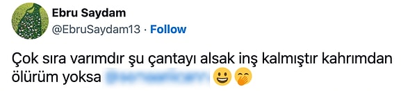 Bu çantalar mağazada satılıyor olsa sabah oluşacak manzarayı görmeyi hangimiz görmek istemezdi ki.😅