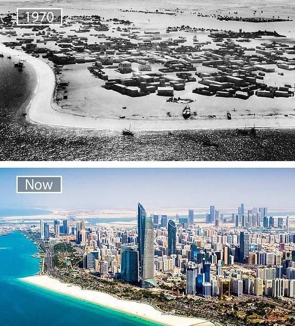 6. Abu Dabi, Birleşik Arap Emirlikleri. (1970 ve 2023)